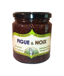 Pot de confiture figue & noix 250g